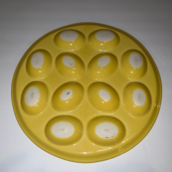 Vintage Fiesta Sunflower Egg Tray - Picture 2 of 6